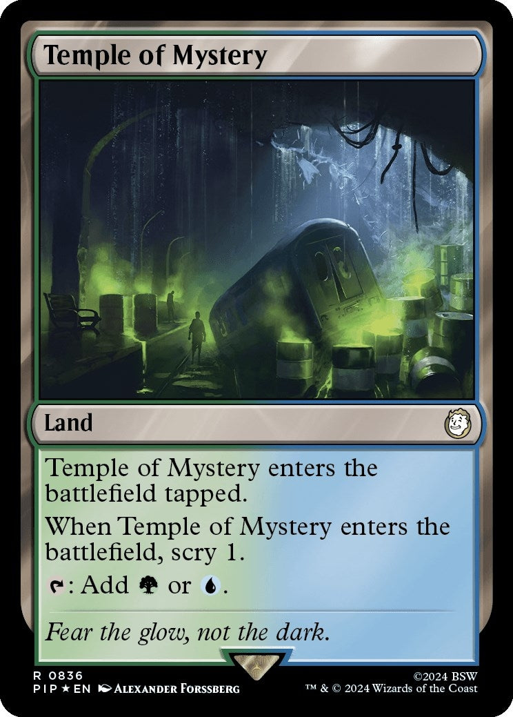 Temple of Mystery Surge Foil (836) [PIP]