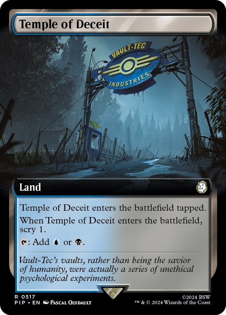 Temple of Deceit Extended Art (517) [PIP]
