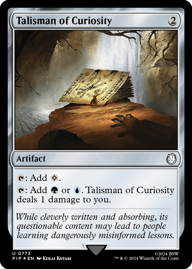 Talisman of Curiosity Surge Foil (773) [PIP]