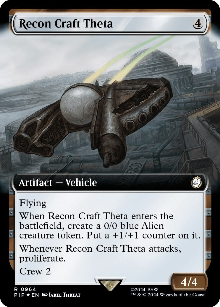 Recon Craft Theta Extended Art Surge Foil (964) [PIP]