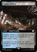 Sunken Hollow Extended Art Surge Foil (1042) [PIP]