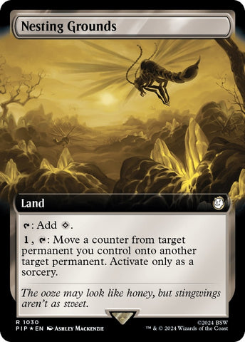 Nesting Grounds Extended Art Surge Foil (1030) [PIP]