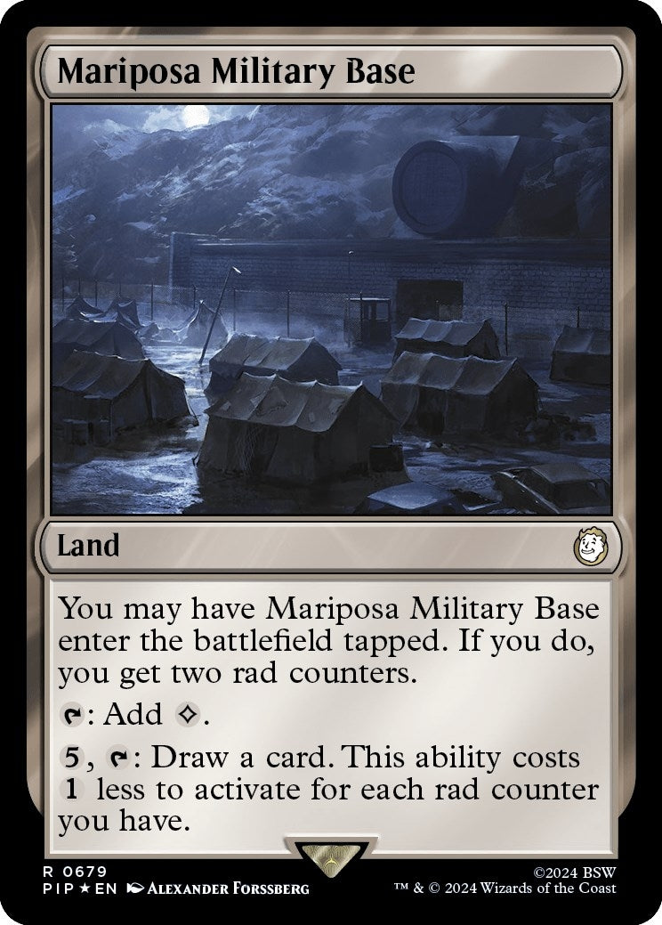 Mariposa Military Base Surge Foil (679) [PIP]