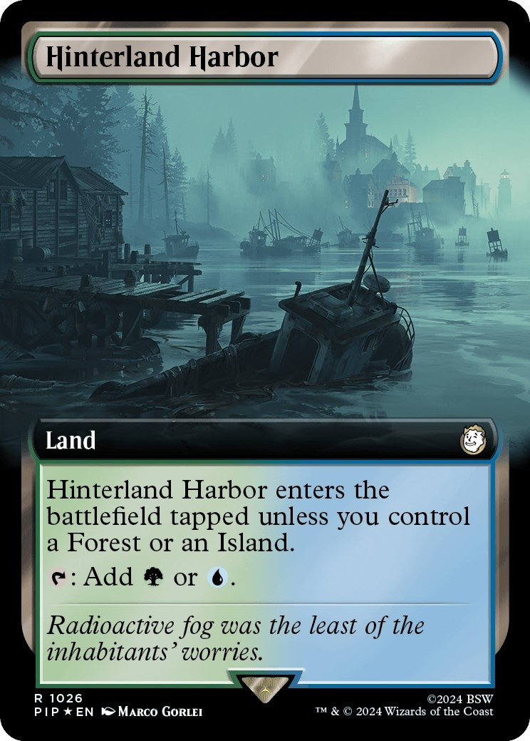 Hinterland Harbor (Extended Art) (Surge Foil) [Fallout]