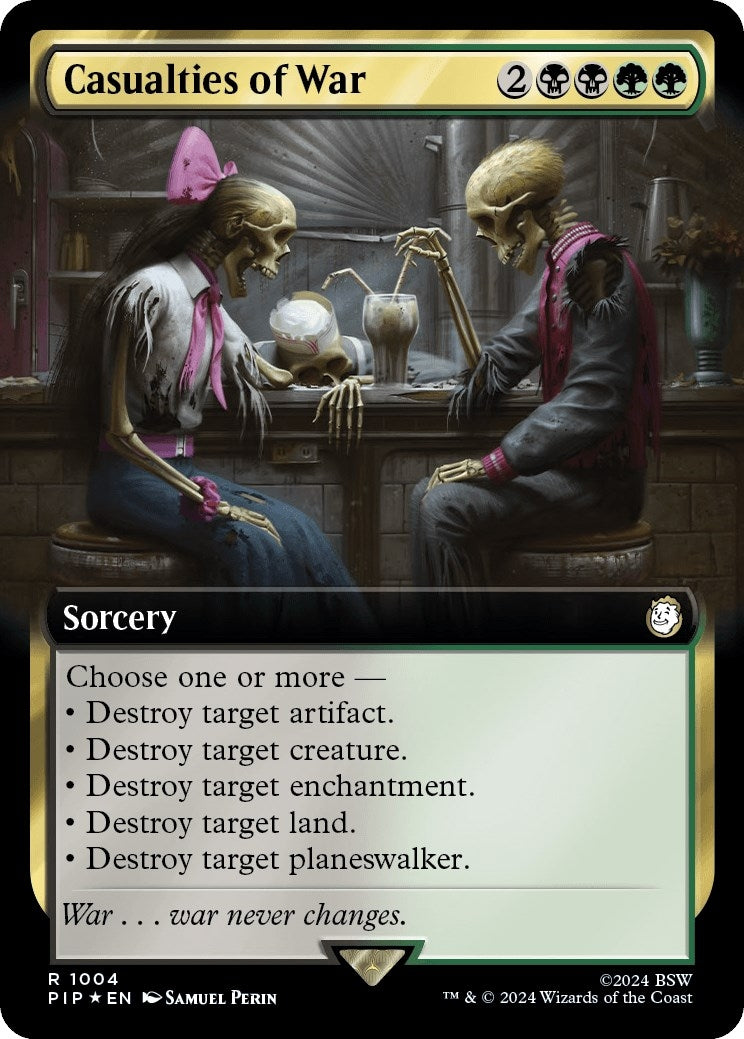 Casualties of War Extended Art Surge Foil (1004) [PIP]
