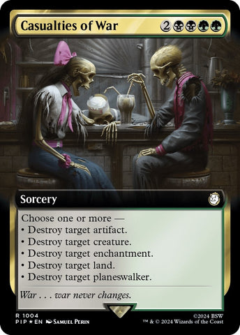 Casualties of War Extended Art Surge Foil (1004) [PIP]