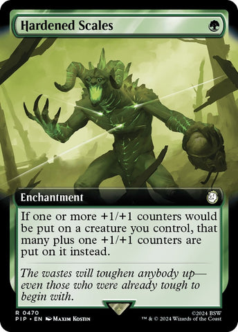 Hardened Scales Extended Art (470) [PIP]