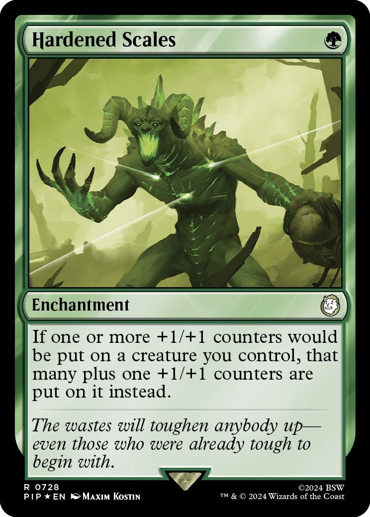 Hardened Scales Surge Foil (728) [PIP]