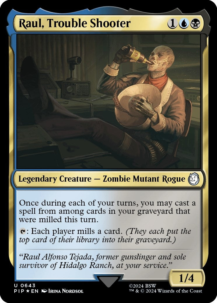 Raul Trouble Shooter Surge Foil (643) [PIP]