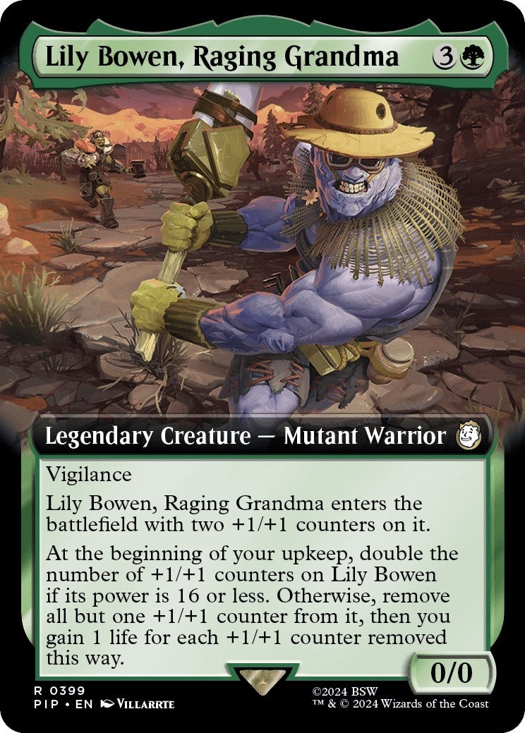 Lily Bowen Raging Grandma Extended Art (399) [PIP]