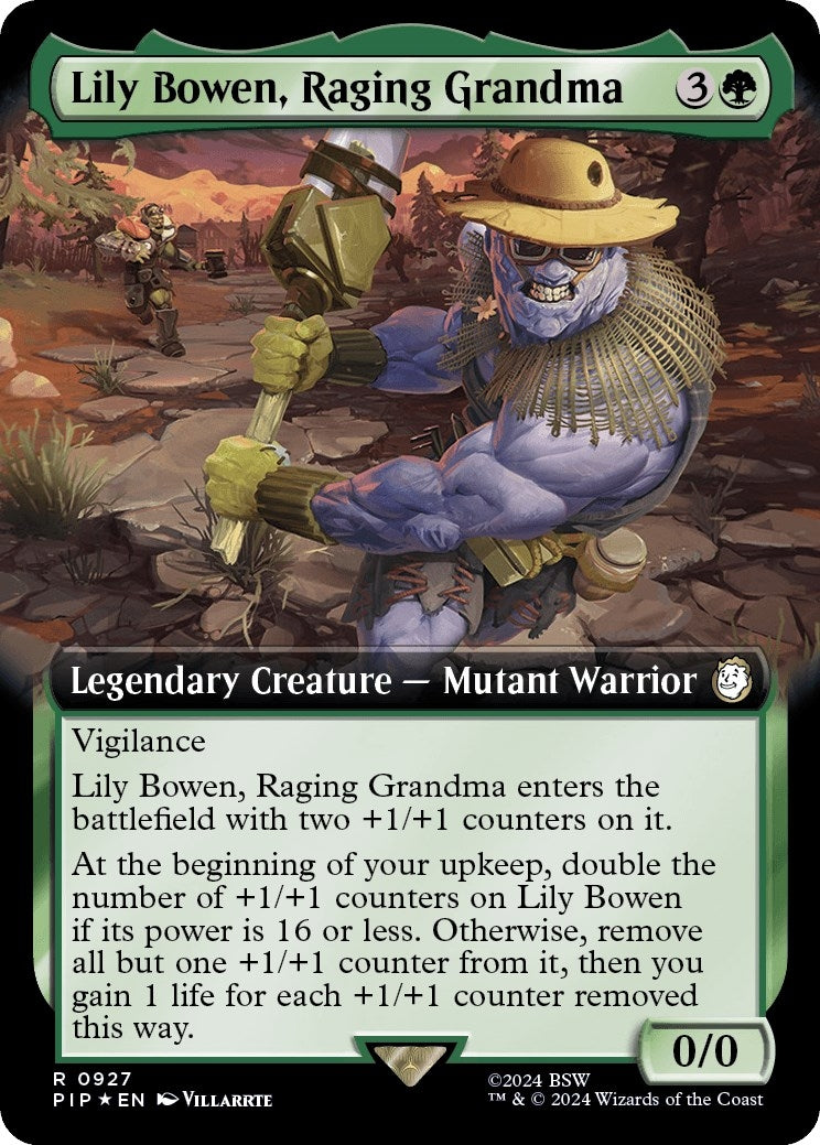 Lily Bowen Raging Grandma Extended Art Surge Foil (927) [PIP]