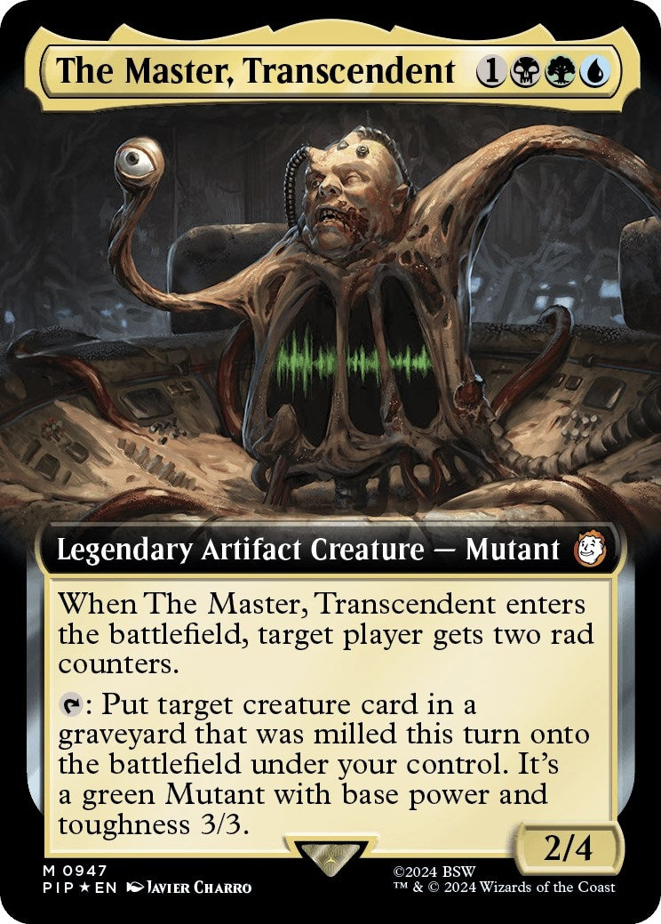 The Master Transcendent Extended Art Surge Foil (947) [PIP]