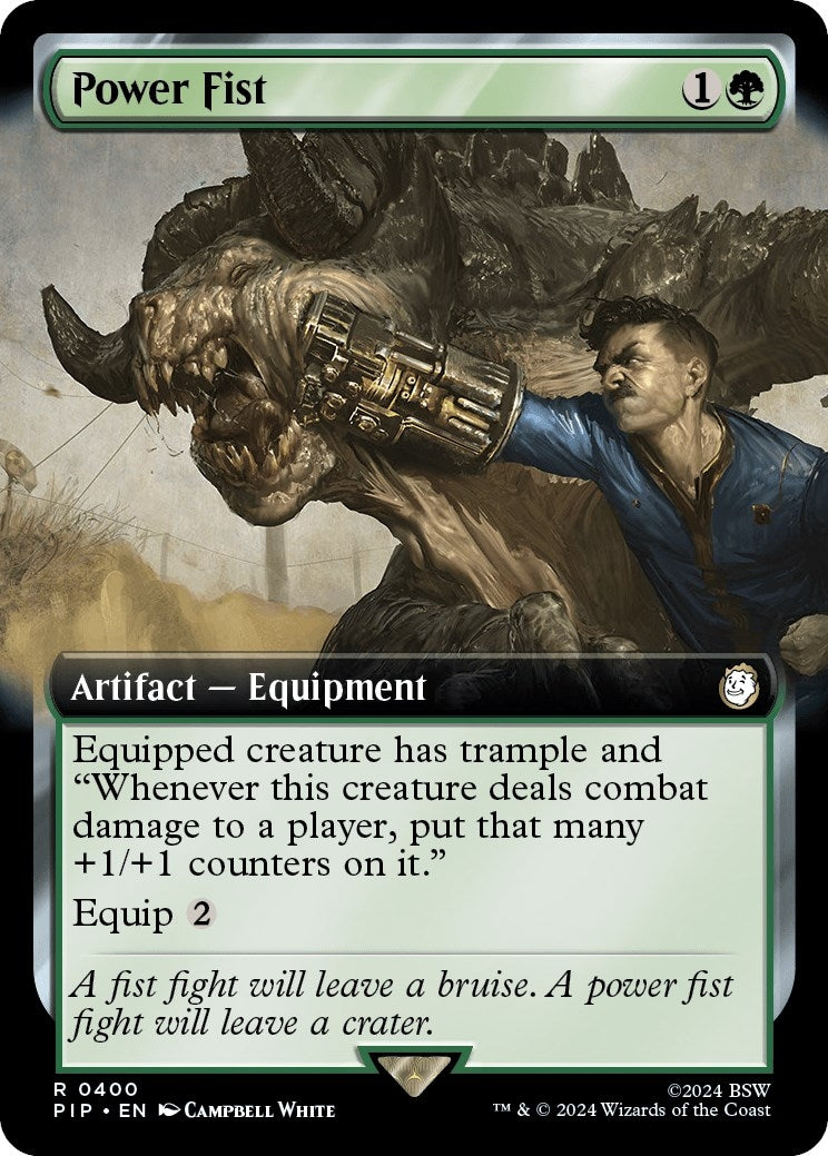 Power Fist Extended Art (400) [PIP]