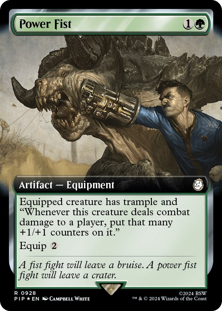 Power Fist (Extended Art) (Surge Foil) [Fallout]