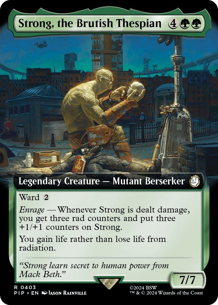 Strong the Brutish Thespian Extended Art (403) [PIP]