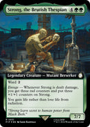 Strong the Brutish Thespian Extended Art Surge Foil (931) [PIP]