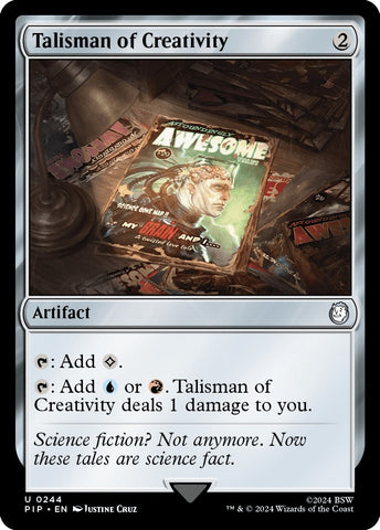 Talisman of Creativity (244) [PIP]