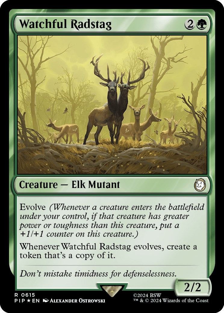 Watchful Radstag Surge Foil (615) [PIP]