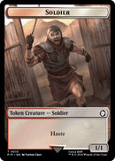 Soldier 0010 Food 0012 Double Sided Token (10 // 12) [PIP]