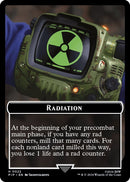 Radiation Zombie Mutant Double Sided Token (22 // 7) [PIP]