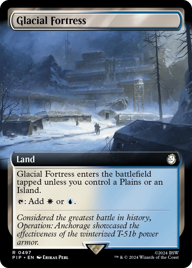 Glacial Fortress Extended Art (497) [PIP]