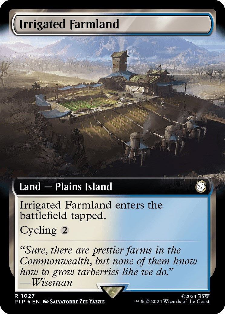 Irrigated Farmland Extended Art Surge Foil (1027) [PIP]