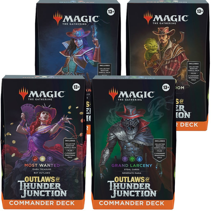 Outlaws of Thunder Junction Commander Deck Display () [OTC]