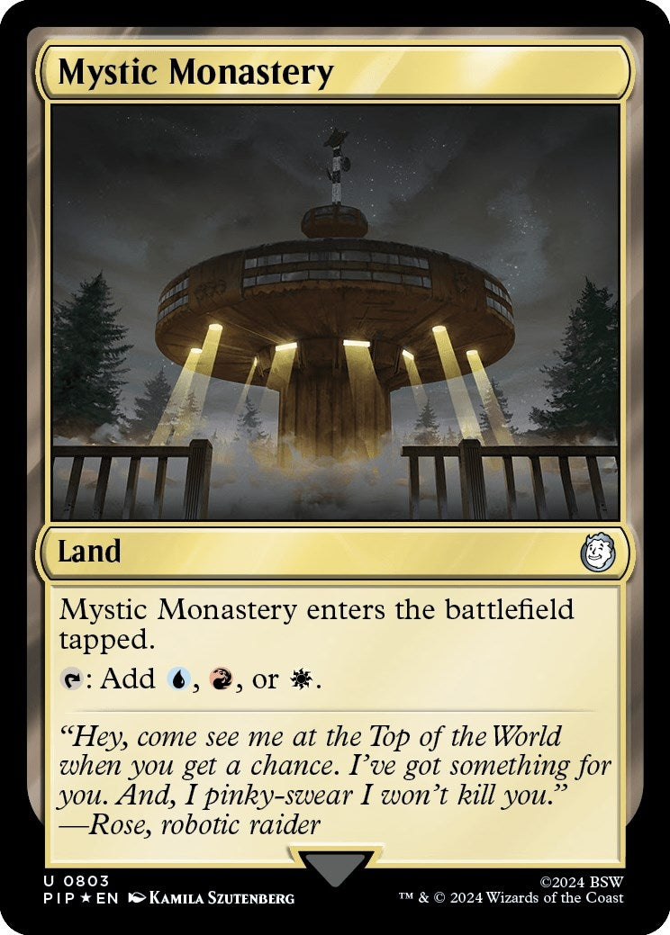 Mystic Monastery Surge Foil (803) [PIP]