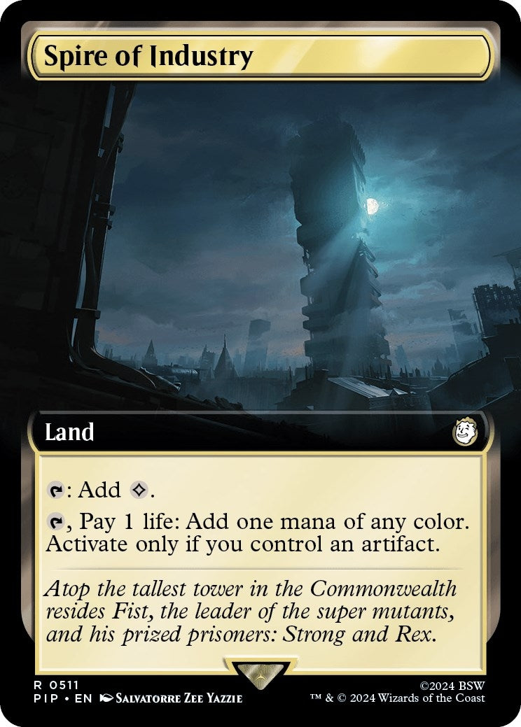 Spire of Industry Extended Art (511) [PIP]