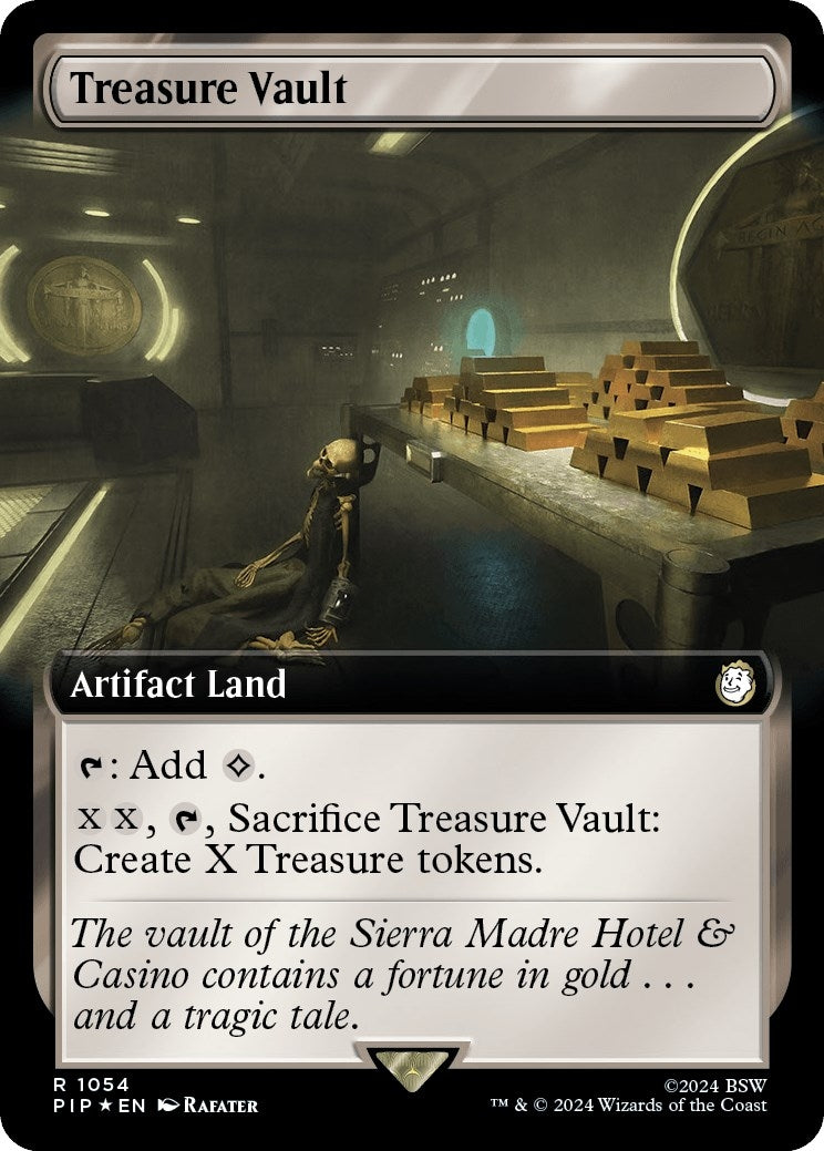 Treasure Vault Extended Art Surge Foil (1054) [PIP]