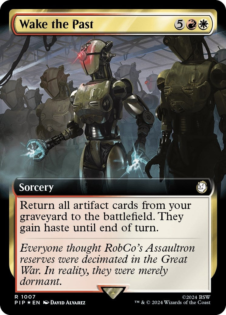 Wake the Past Extended Art Surge Foil (1007) [PIP]