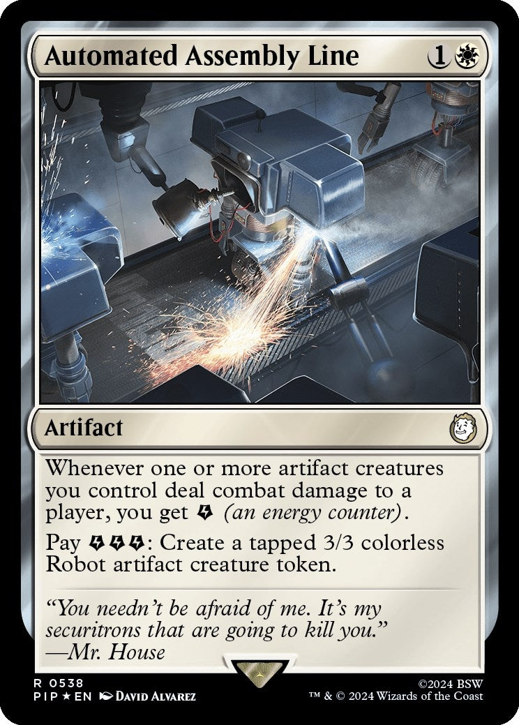 Automated Assembly Line Surge Foil (538) [PIP]