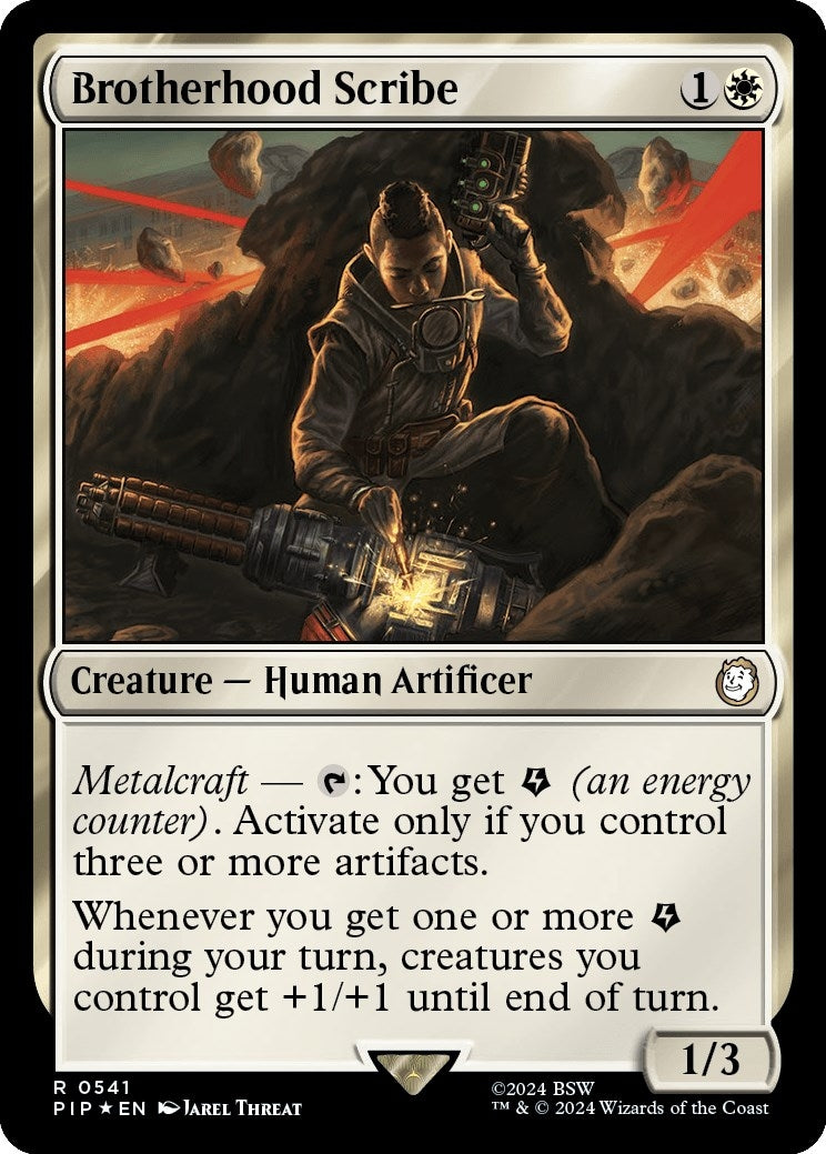 Brotherhood Scribe Surge Foil (541) [PIP]