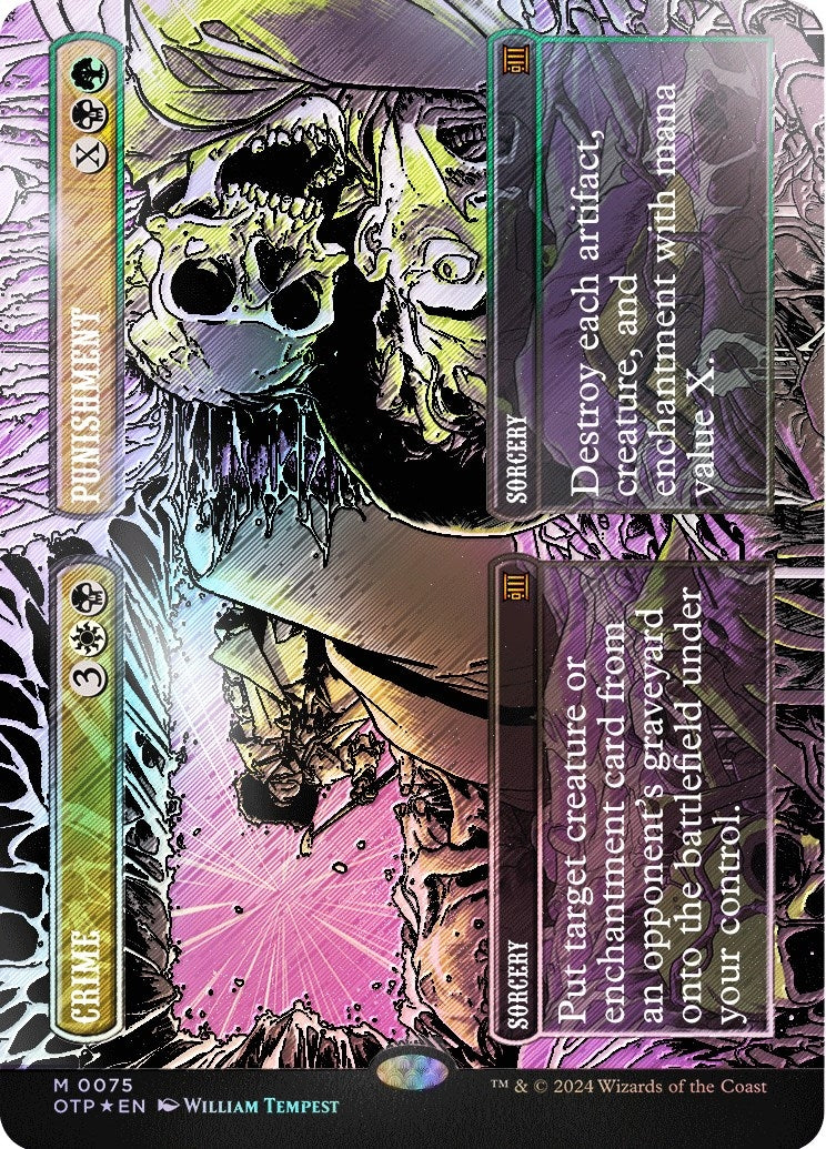 Crime Punishment Textured Foil (75) [OTP]