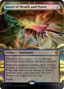 Sword of Wealth and Power (Showcase) (Raised Foil) [Outlaws of Thunder Junction: The Big Score]