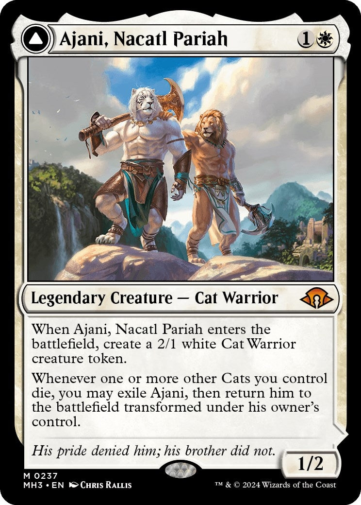 Ajani Nacatl Pariah (237) [MH3]