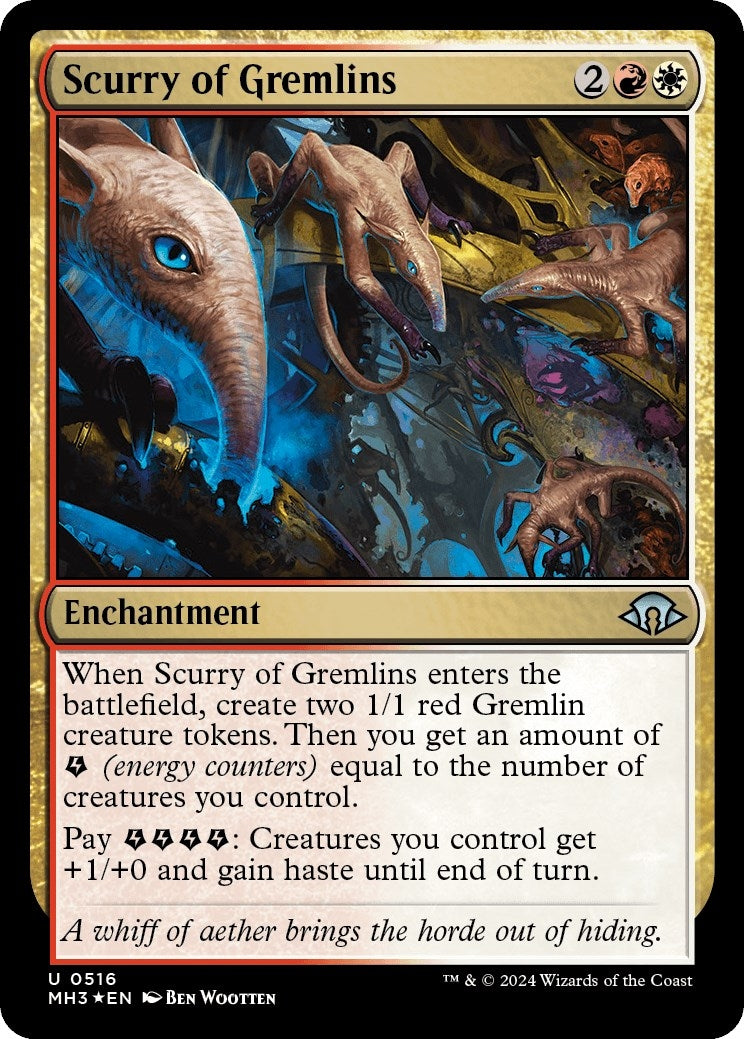 Scurry of Gremlins Ripple Foil (516) [MH3]