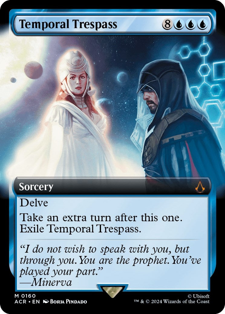 Temporal Trespass Extended Art (160) [ACR]