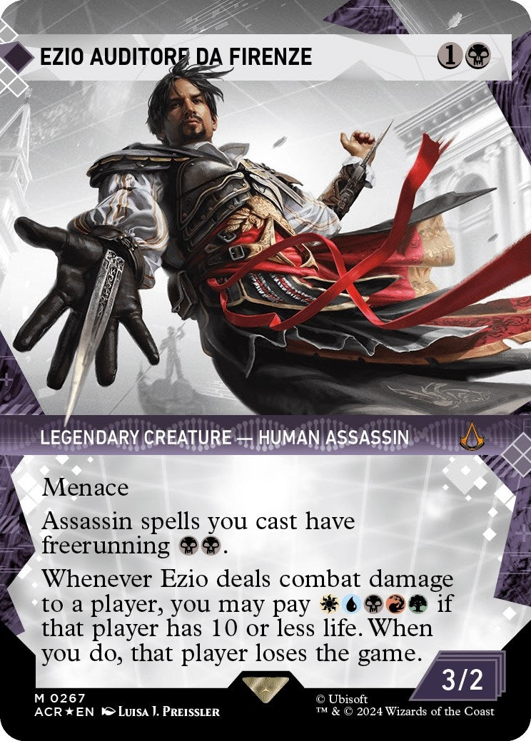 Ezio Auditore da Firenze Showcase Textured Foil (267) [ACR]