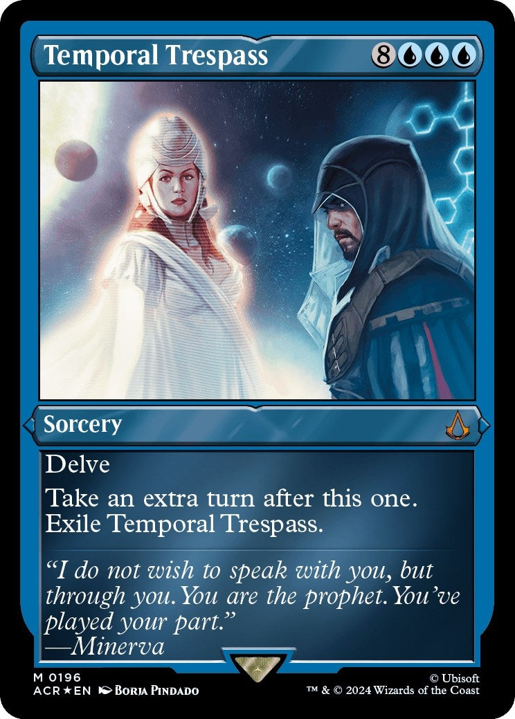 Temporal Trespass Foil Etched (196) [ACR]