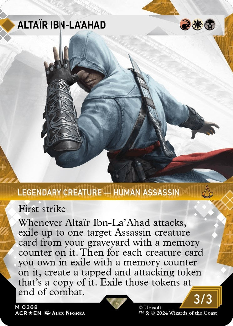 Altair Ibn LaAhad Showcase Textured Foil (268) [ACR]