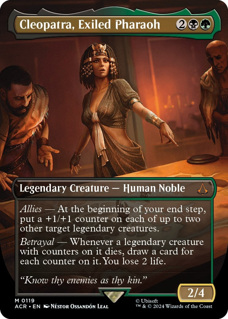 Cleopatra Exiled Pharaoh Borderless (119) [ACR]