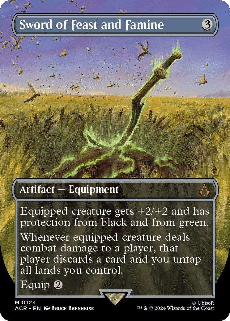 Sword of Feast and Famine Borderless (124) [ACR]