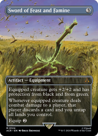 Sword of Feast and Famine Borderless (124) [ACR]