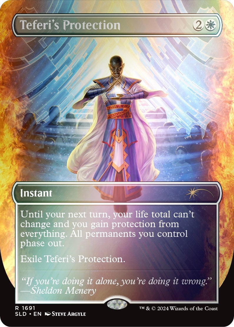 Teferis Protection 1691 Rainbow Foil (1691) [SLD]