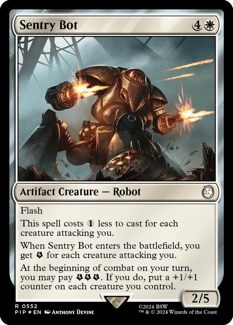 Sentry Bot Surge Foil (552) [PIP]