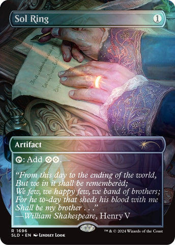 Sol Ring 1696 Rainbow Foil (1696) [SLD]