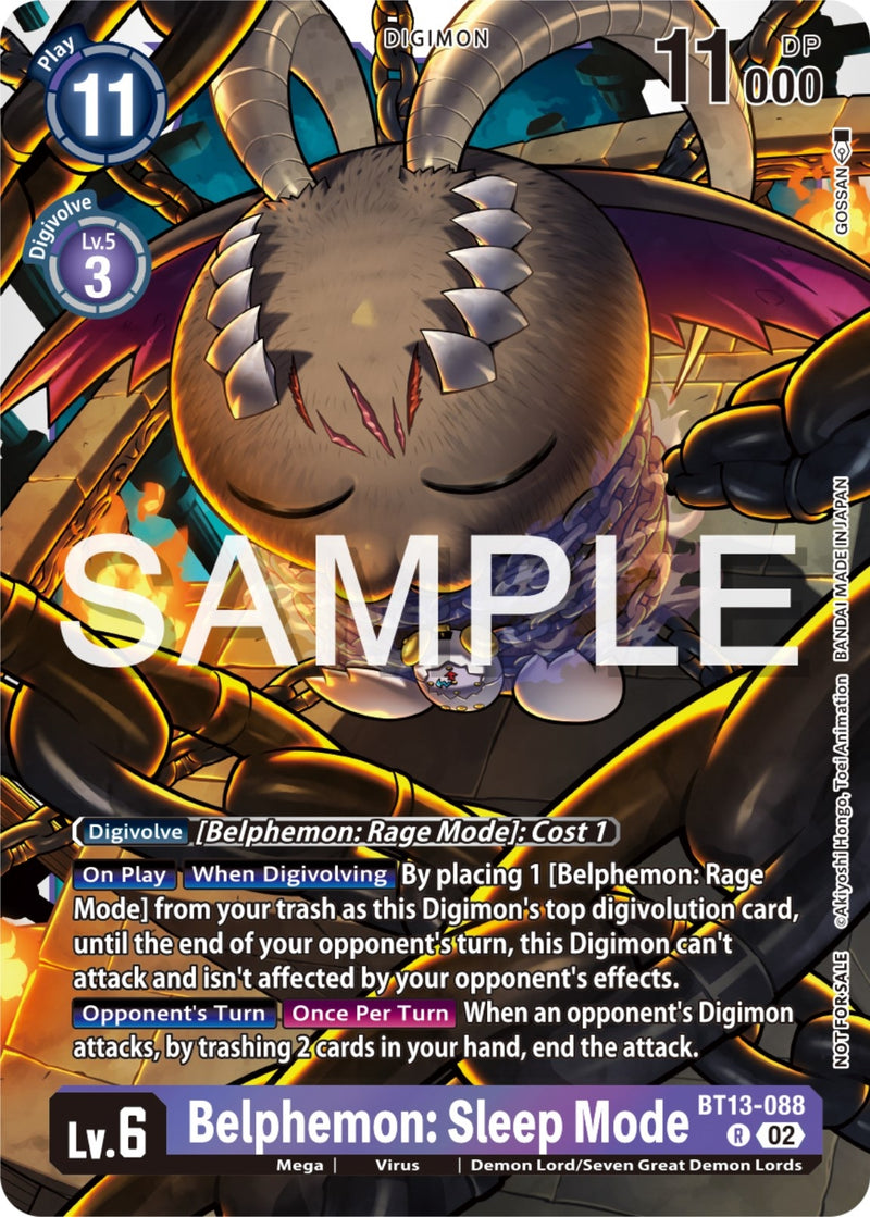 Image for Belphemon: Sleep Mode (Event Pack 6) [Versus Royal Knights]