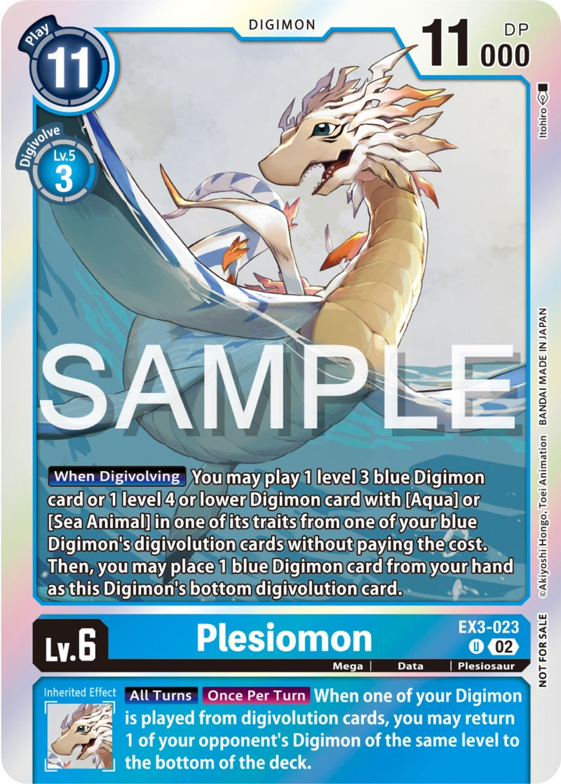 Image for Plesiomon (Event Pack 6) [Draconic Roar]