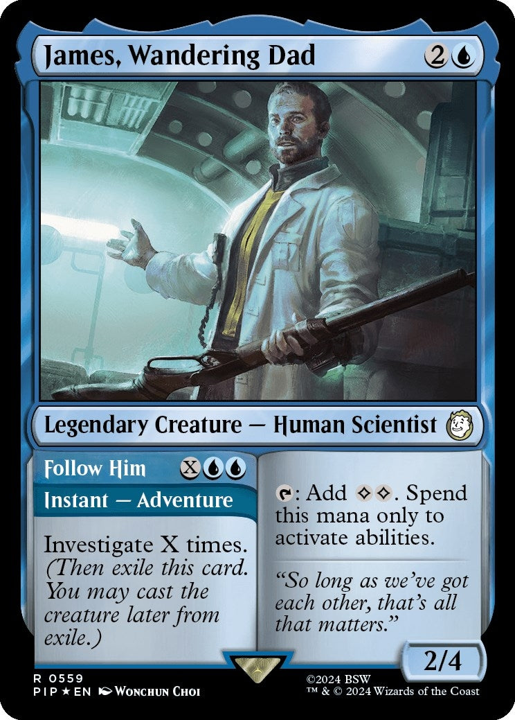 James Wandering Dad Surge Foil (559) [PIP]